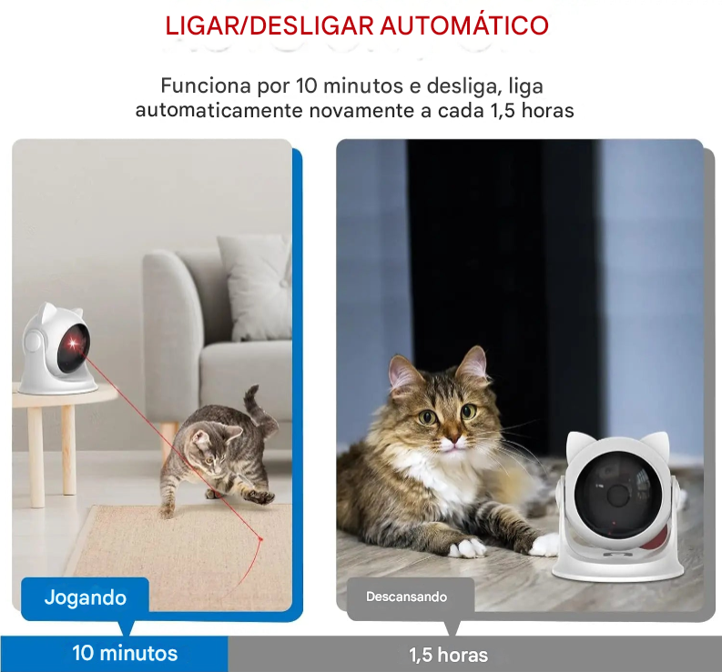 Laser automático para pet