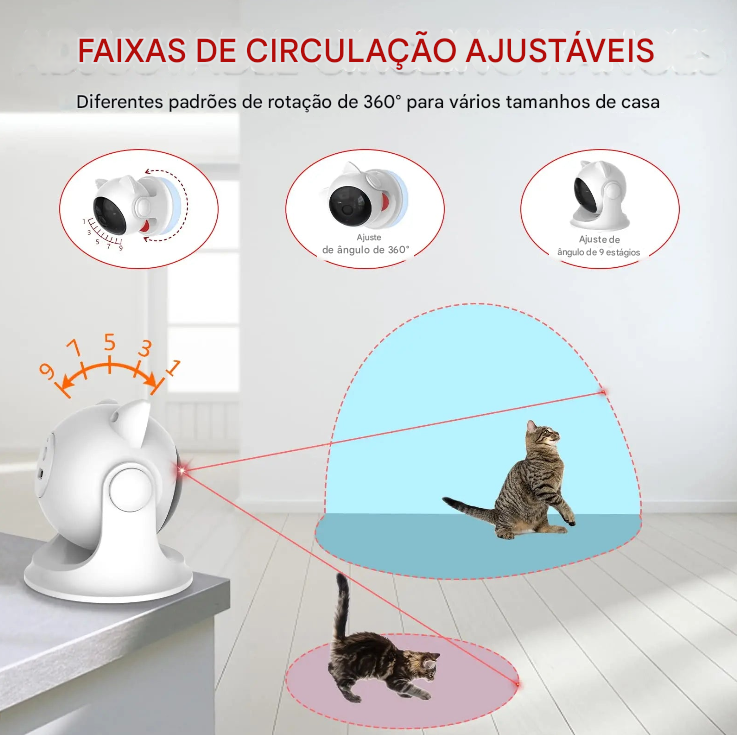 Laser automático para pet